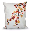 E By Design Fall Leaves 16 Decorative Pillow