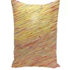 E By Design 16 Inch Red Decorative Abstract Throw Pillow