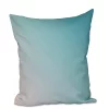 E By Design 16 Inch Aqua Decorative Ombre Throw Pillow