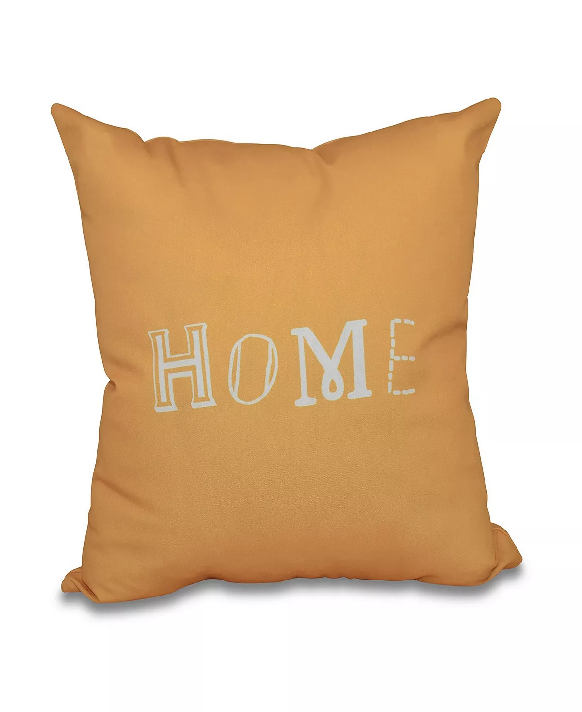 E By Design Home 16 Inch Yellow Decorative Word Print Throw Pillow 1 E By Design Home 16 Inch Yellow Decorative Word Print Throw Pillow