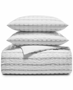 Charter Club Seersucker 3-Pc. Duvet Cover Set, King, Created For Macy's 14 Charter Club Seersucker 3-Pc. Duvet Cover Set, King, Created For Macy's -Chic Home Shop 10266534 fpx