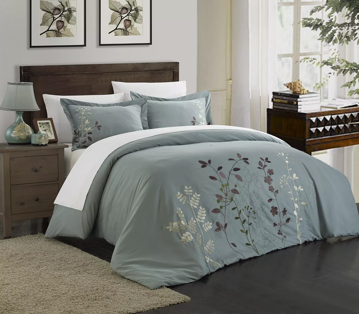 Chic Home Kaylee 7 Pc King Duvet Set 1 Chic Home Kaylee 7 Pc King Duvet Set