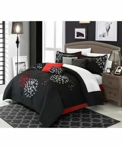 Chic Home La 12 Pc Queen Comforter Set