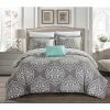 Chic Home Murano 4 Pc King Duvet Cover Set