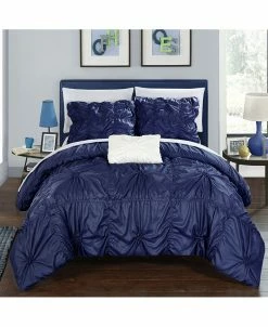 Chic Home Amilton 4 Pc Queen Duvet Cover Set