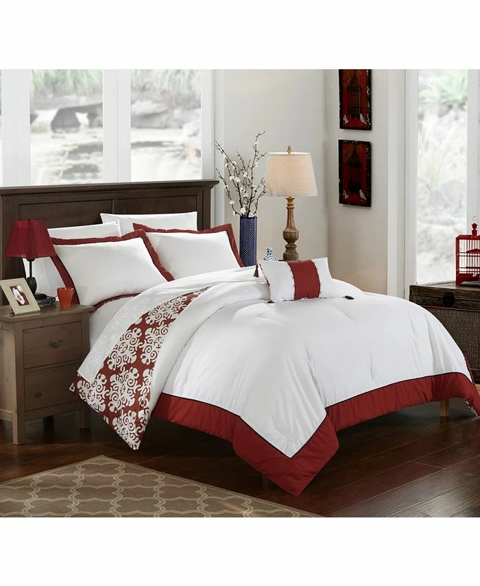 Chic Home Trina 3 Pc Twin Duvet Cover Set 1 Chic Home Trina 3 Pc Twin Duvet Cover Set
