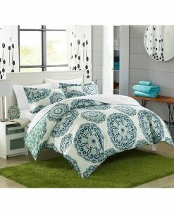 Chic Home Ibiza 3 Pc King Duvet Cover Set