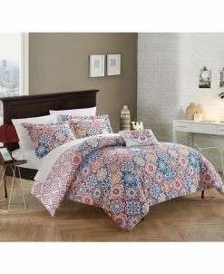 Chic Home Bristol 4 Pc Queen Duvet Cover Set