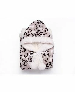 Chic Home Leopard 51x71 Hooded Snuggle