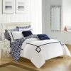 Chic Home Trace 9-Pc Queen Comforter Set