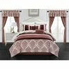Chic Home Vivaldi 20-Pc King Comforter Set