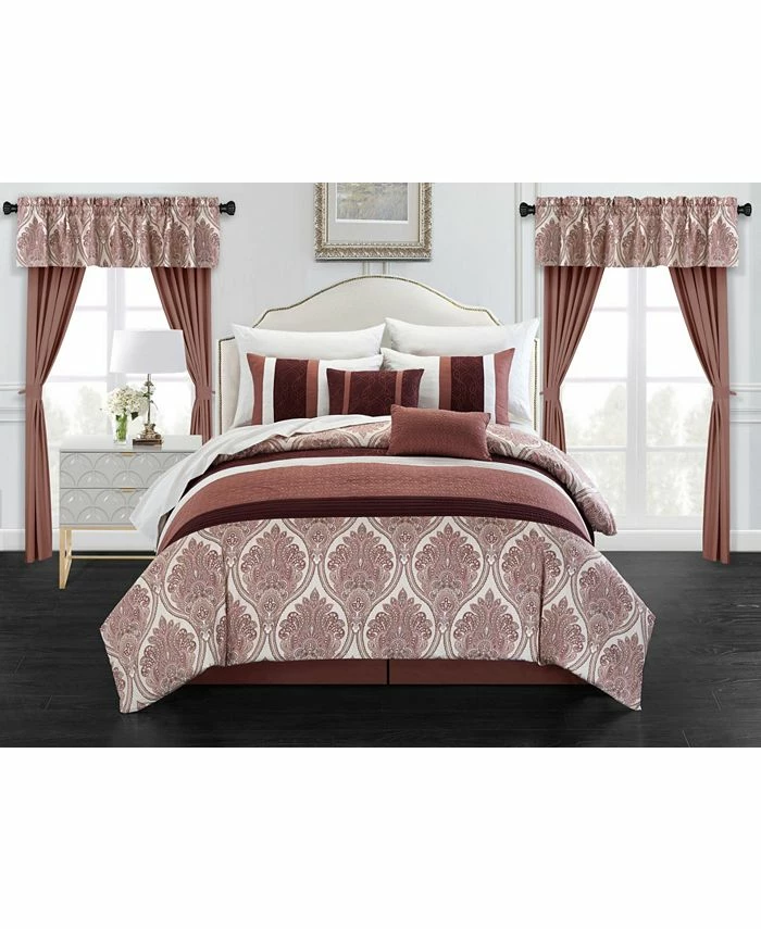Chic Home Vivaldi 20-Pc King Comforter Set 1 Chic Home Vivaldi 20-Pc King Comforter Set