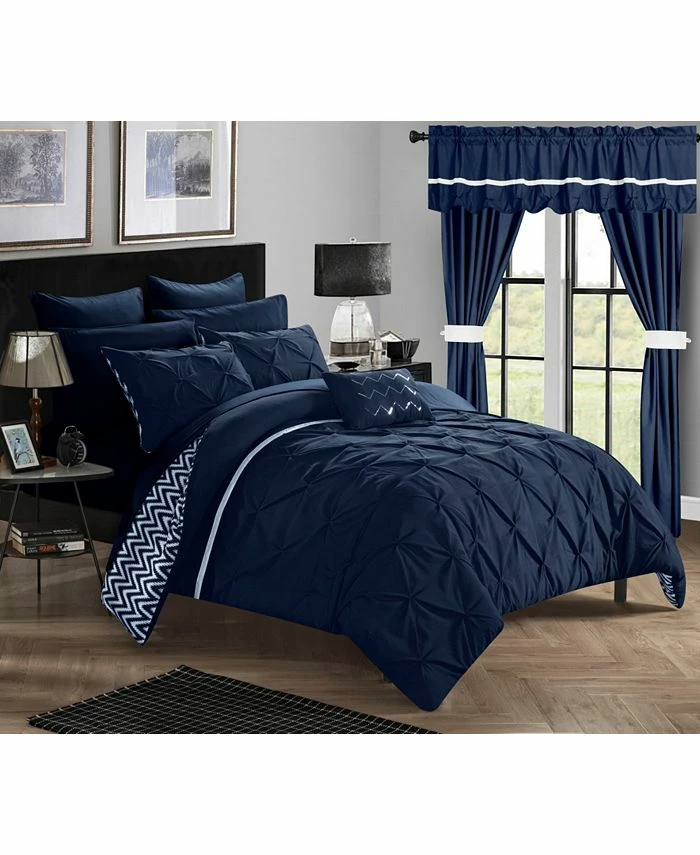 Chic Home Jacksonville 20-Pc Queen Comforter Set 1 Chic Home Jacksonville 20-Pc Queen Comforter Set