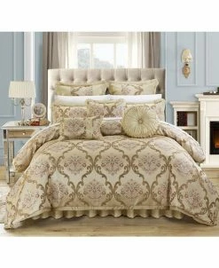 Chic Home Aubrey 9-Pc Queen Comforter Set