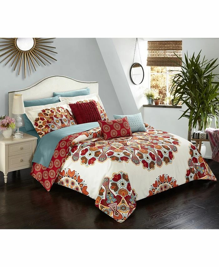 Chic Home Aberdeen 10-Pc King Comforter Set 1 Chic Home Aberdeen 10-Pc King Comforter Set