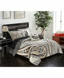 Chic Home Del Mar 10-Pc Queen Comforter Set