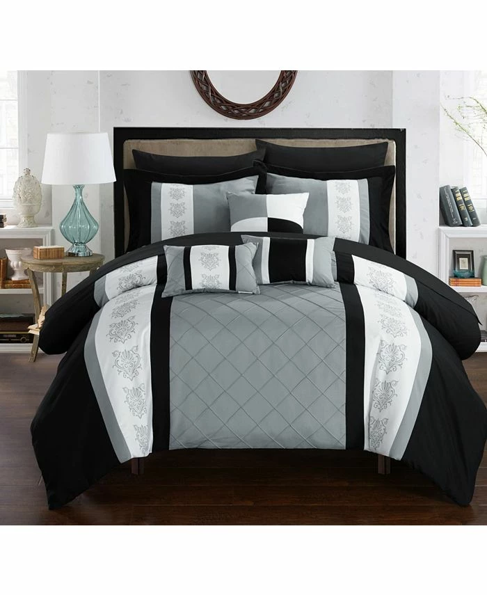 Chic Home Layton 8-Pc Twin Comforter Set 1 Chic Home Layton 8-Pc Twin Comforter Set