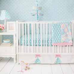 My Baby Sam Pixie Baby In Aqua 3pc Crib Set -Chic Home Shop 10923690 fpx