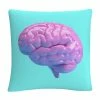 Baldwin ABC Modern 3D Pink Brain Decorative Pillow, 16 X 16