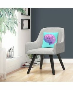 Baldwin ABC Modern 3D Pink Brain Decorative Pillow, 16 X 16 6 Baldwin ABC Modern 3D Pink Brain Decorative Pillow, 16 X 16 -Chic Home Shop 10972318 fpx