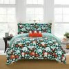 Chic Home Elephant Reprise 8 Piece Full Bed In A Bag Comforter Set