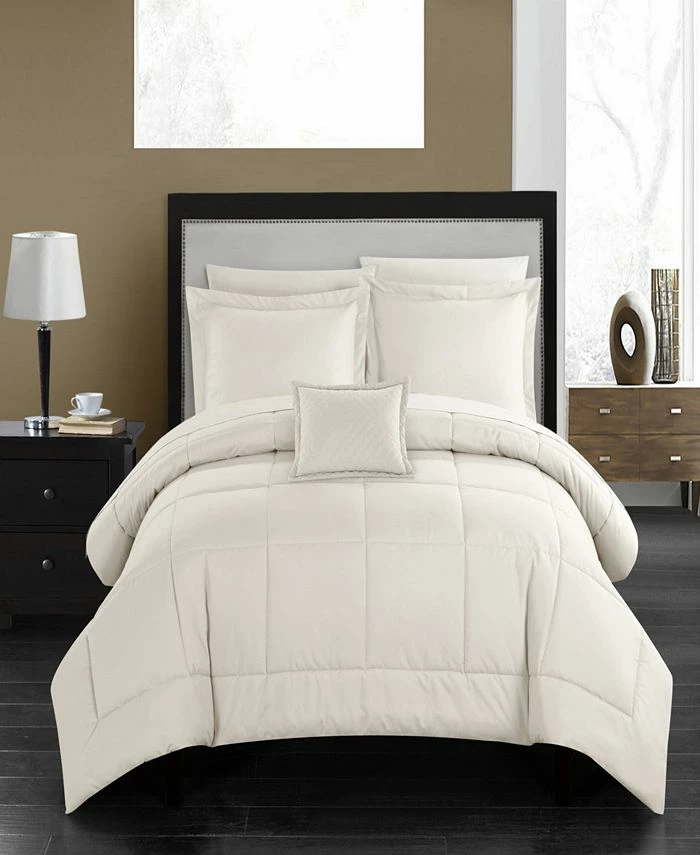 Chic Home Jordyn 6 Piece Twin Bed In A Bag Comforter Set 1 Chic Home Jordyn 6 Piece Twin Bed In A Bag Comforter Set