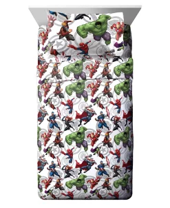 Disney Marvel Avengers Marvel Team Full 5-Pc. Comforter Set -Chic Home Shop 11620197 fpx
