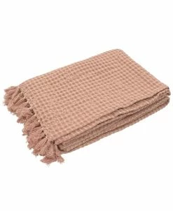 French Connection Stonewash Throw Blanket, 50x60