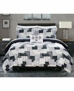 Chic Home Utopia 4 Piece King Duvet Cover Set