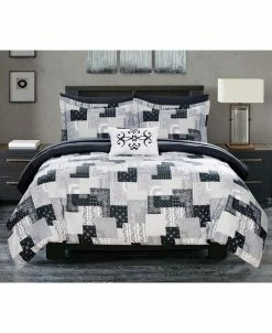 Chic Home Millennia 8 Piece King Bed In A Bag Comforter Set