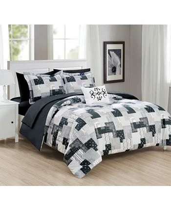 Chic Home Millennia 8 Piece King Bed In A Bag Comforter Set 2 Chic Home Millennia 8 Piece King Bed In A Bag Comforter Set - Image 2