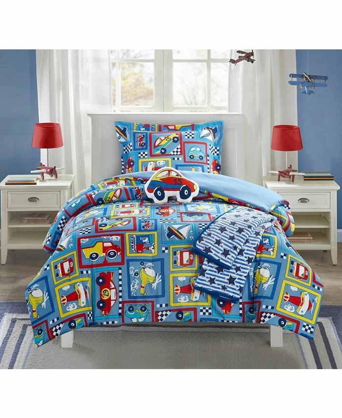 Chic Home Race Car 5 Piece Full Comforter Set 1 Chic Home Race Car 5 Piece Full Comforter Set