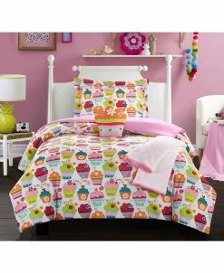 Chic Home Tasty Muffin 4 Piece Twin Comforter Set