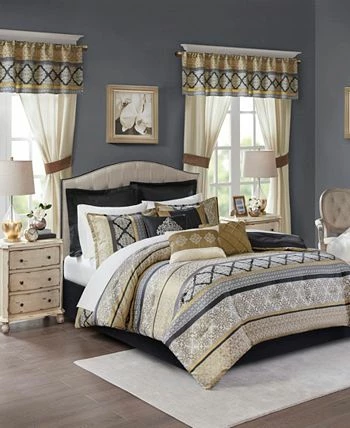 Madison Park Essentials Windsor 24-Pc. Room In A Bag, California King 2 Madison Park Essentials Windsor 24-Pc. Room In A Bag, California King - Image 2