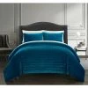 Chic Home Yna 3-Pc. King Velvet Comforter Set