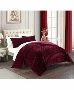 Chic Home Yna 7-Pc. Queen Bed In A Bag Comforter Set 15 Chic Home Yna 7-Pc. Queen Bed In A Bag Comforter Set -Chic Home Shop 14344403 fpx