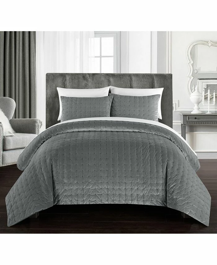 Chic Home Yna 7-Pc. Queen Bed In A Bag Comforter Set 1 Chic Home Yna 7-Pc. Queen Bed In A Bag Comforter Set
