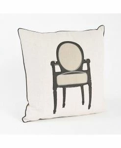 Saro Lifestyle Chair Decorative Pillow, 18 X 18