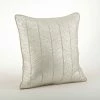 Saro Lifestyle Metallic Herringbone Decorative Pillow, 20 X 20