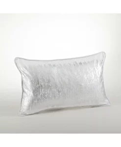 Saro Lifestyle Metallic Banded Decorative Pillow, 12 X 20 -Chic Home Shop 14831749 fpx