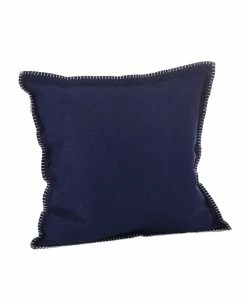 Saro Lifestyle Whip Stitched Flange Decorative Pillow, 20 X 20