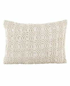 Saro Lifestyle Mocked Decorative Pillow, 14 X 20