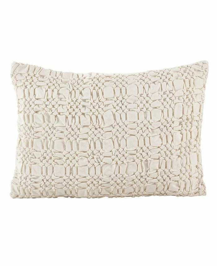 Saro Lifestyle Mocked Decorative Pillow, 14 X 20 1 Saro Lifestyle Mocked Decorative Pillow, 14 X 20