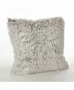 Saro Lifestyle Juneau Two Tone Faux Fur Decorative Pillow, 18 X 18