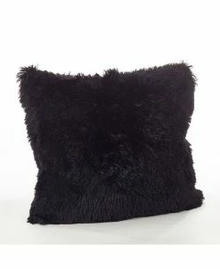Saro Lifestyle Juneau Classic Faux Fur Throw Pillow, 18 X 18