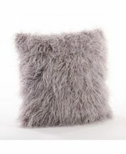 Saro Lifestyle Mongolian Faux Fur Decorative Pillow, 18 X 18 -Chic Home Shop 14831981 fpx
