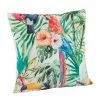 Saro Lifestyle Parrot Printed Decorative Pillow, 18 X 18