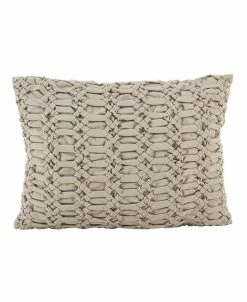 Saro Lifestyle Mocked Decorative Pillow, 14 X 20