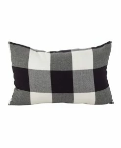 Saro Lifestyle Buffalo Plaid Decorative Pillow, 13 X 20
