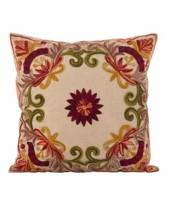 Saro Lifestyle Embroidered Decorative Pillow, 18 X 18 -Chic Home Shop 14832097 fpx